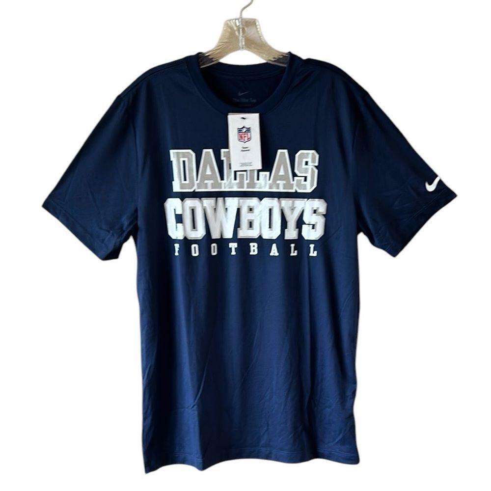 NEW Nike Mens Dallas Cowboys Navy T-Shirt
